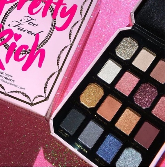 💗TOO FACED Pretty Rich Diamond Light Eyeshadow Palette - Picture 13 of 14